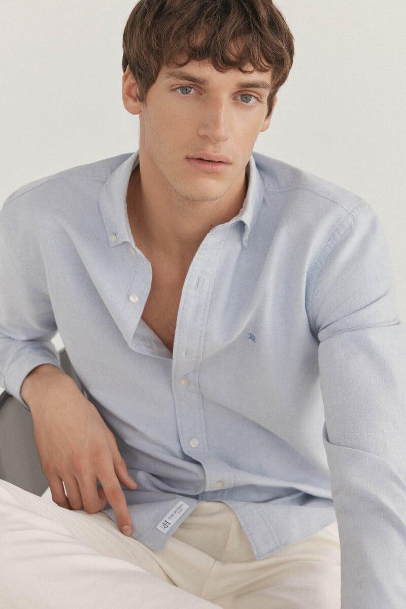 Cortefiel Camisa iconic oxford liso