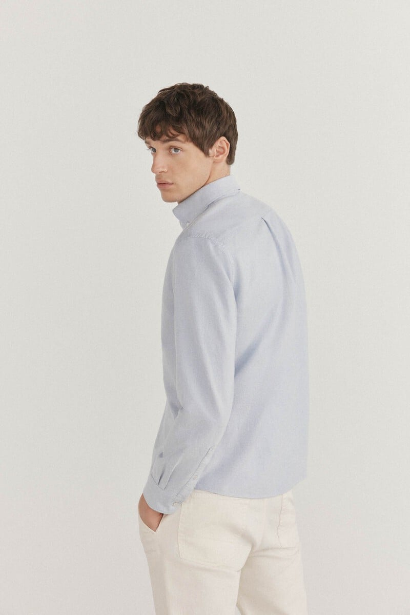 Cortefiel Camisa iconic oxford liso Los más vendidos