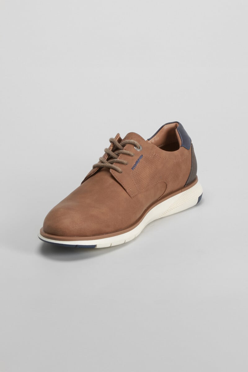 Cortefiel Blucher hexaflex marrón COMFEET Envío gratis