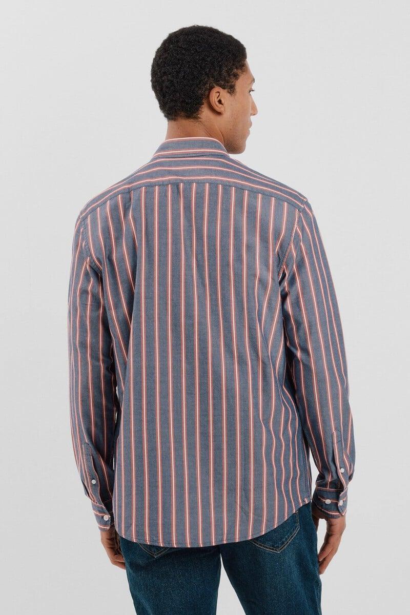 Cortefiel Camisa popelín rayas Últimos 3 días