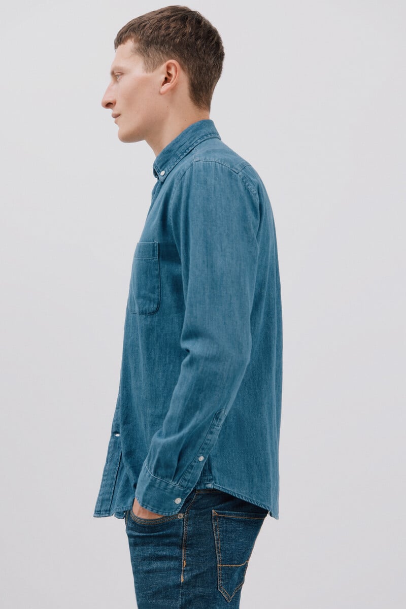 Cortefiel Camisa denim COMPRAR AHORA