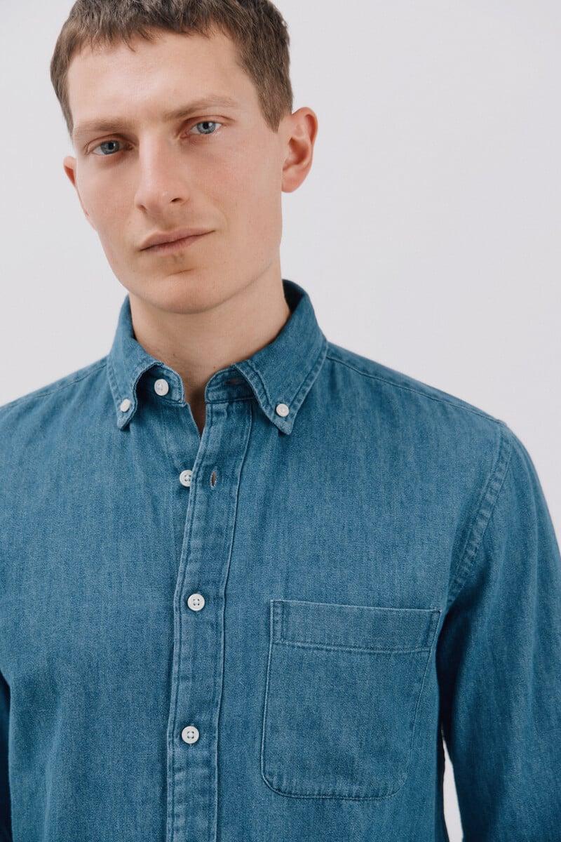 Cortefiel Camisa denim COMPRAR AHORA