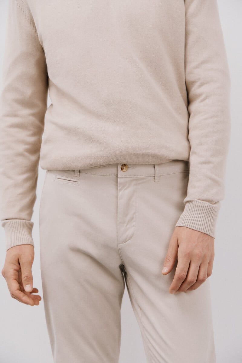 Cortefiel Pantalón chino slim fit ÚLTIMAS EDICIONES