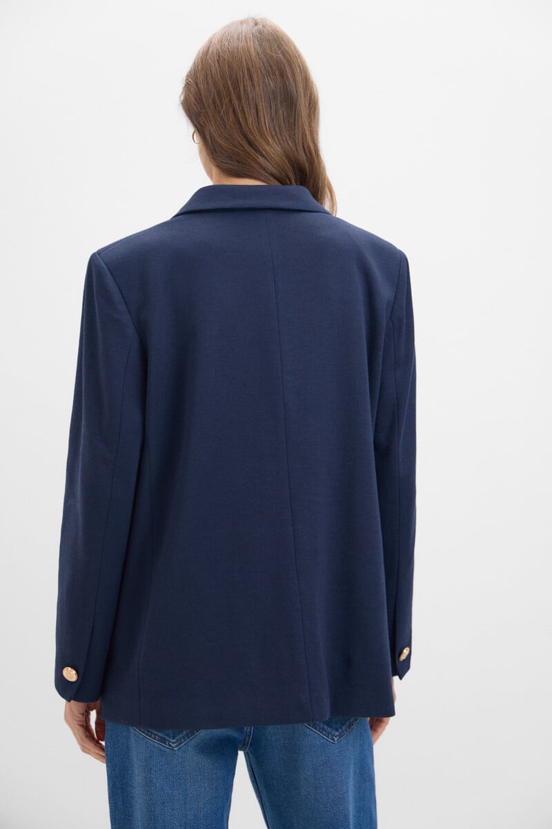Cortefiel Blazer de punto piqué Grandes descuentos