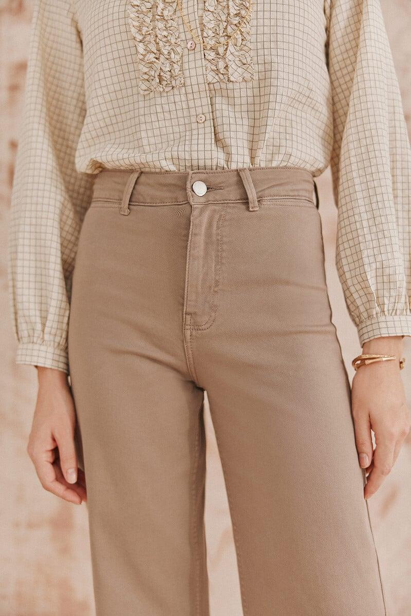 Cortefiel Briana. Jeans wide leg Última moda