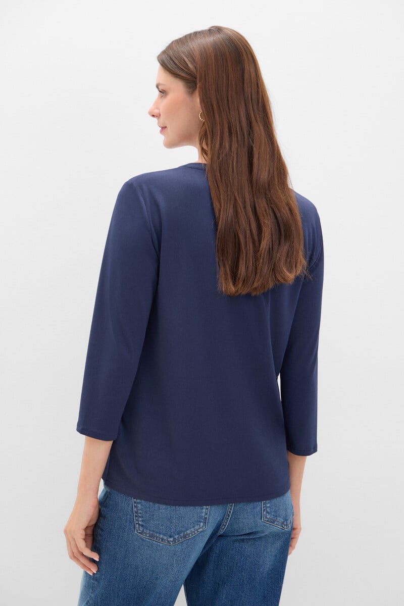 Cortefiel Camiseta básica fluida En oferta