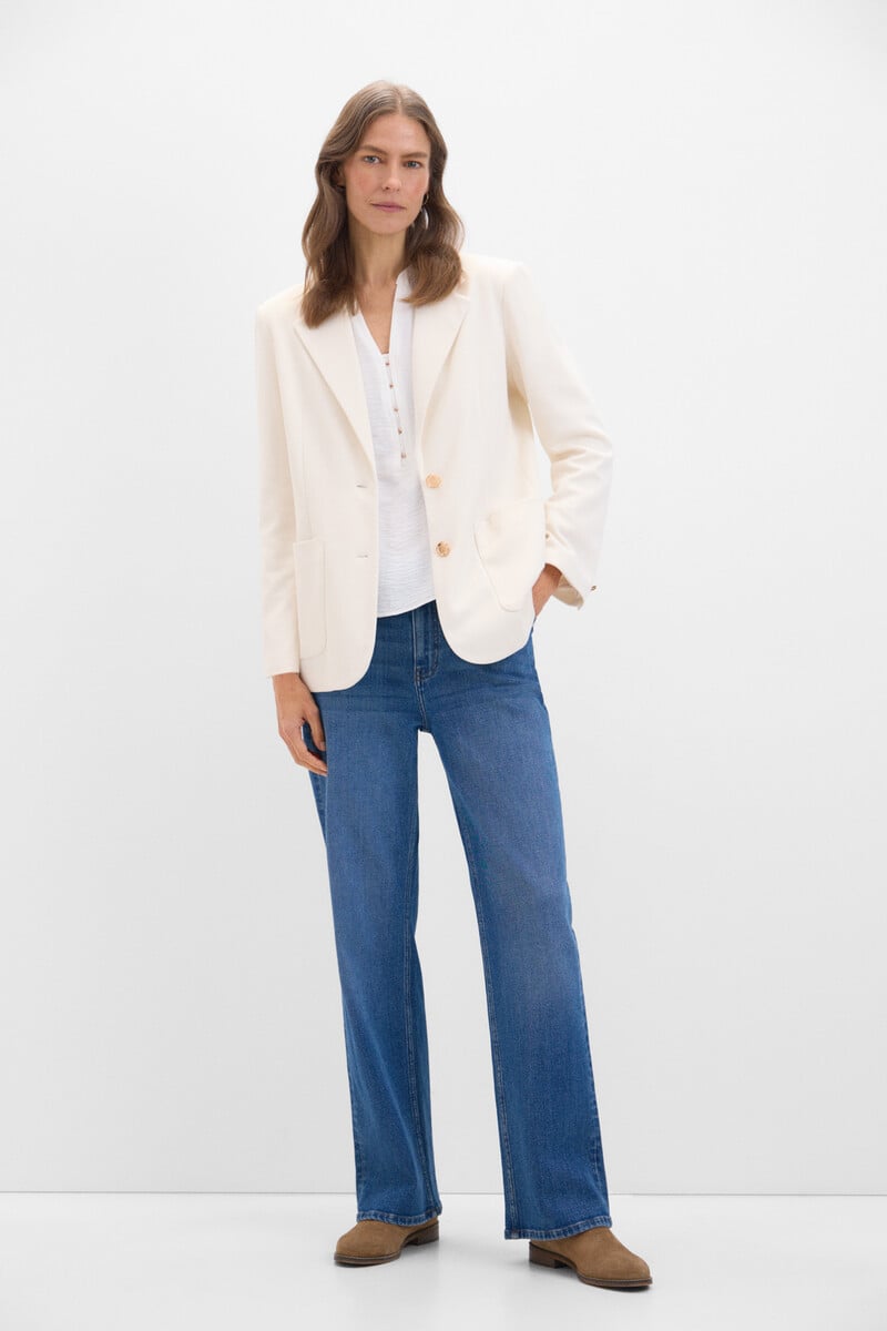 Cortefiel Blazer de punto piqué Envío gratis