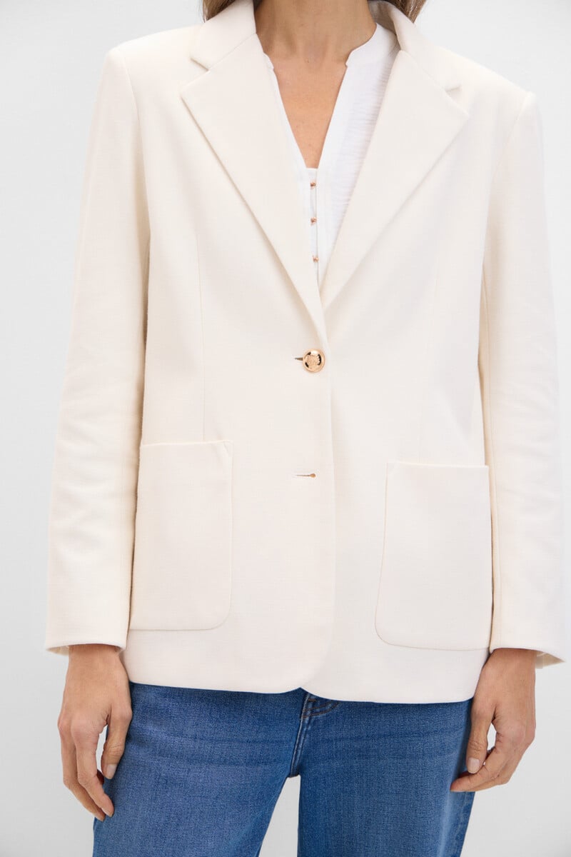 Cortefiel Blazer de punto piqué Envío gratis
