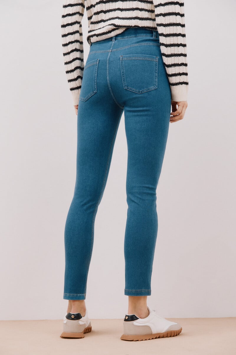 Cortefiel Legging tipo vaquero Precio de fábrica