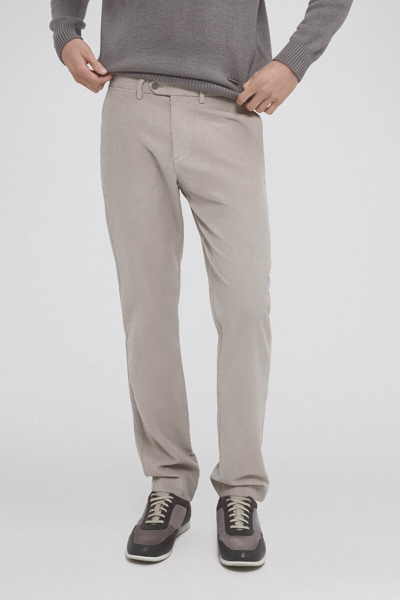 Cortefiel Pantalón chino premium flex regular fit Liquidación