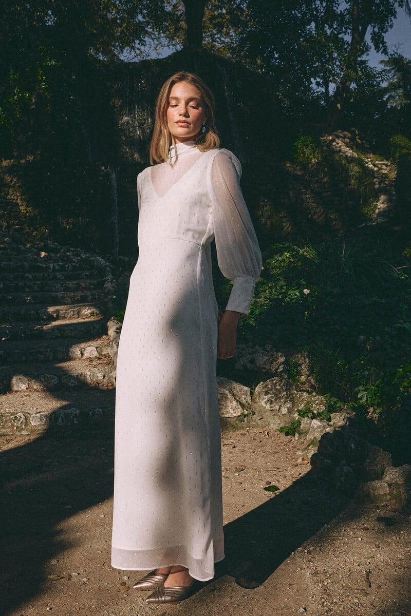 Cortefiel Vestido de novia Francisca Rebajas top