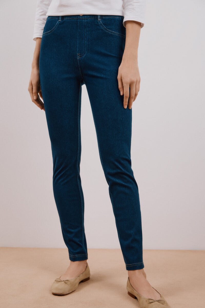 Cortefiel Legging tipo vaquero Envío gratis
