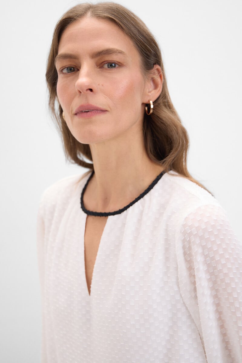 Cortefiel Blusa tejido textura Oferta especial de fábrica