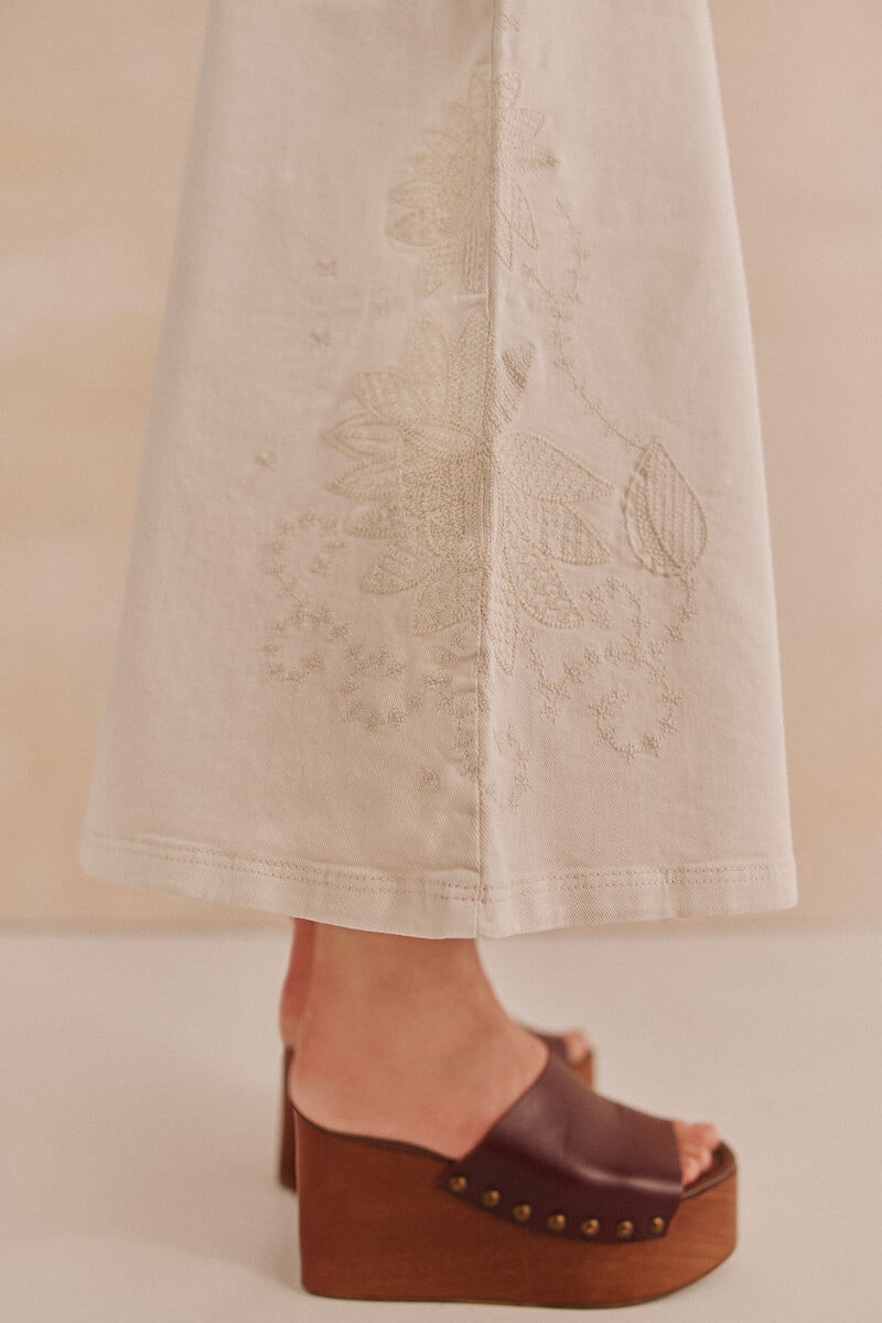 Cortefiel Ramona. Falda denim 2025