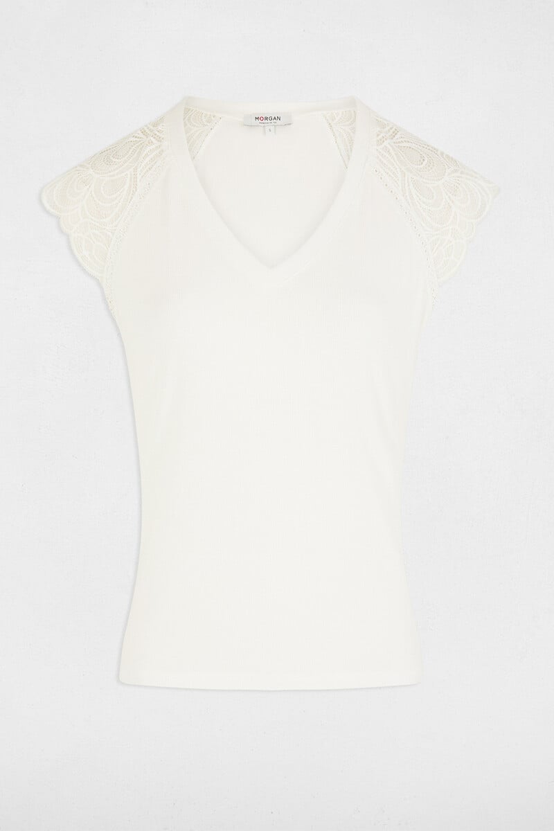 Cortefiel Camiseta de manga corta En oferta