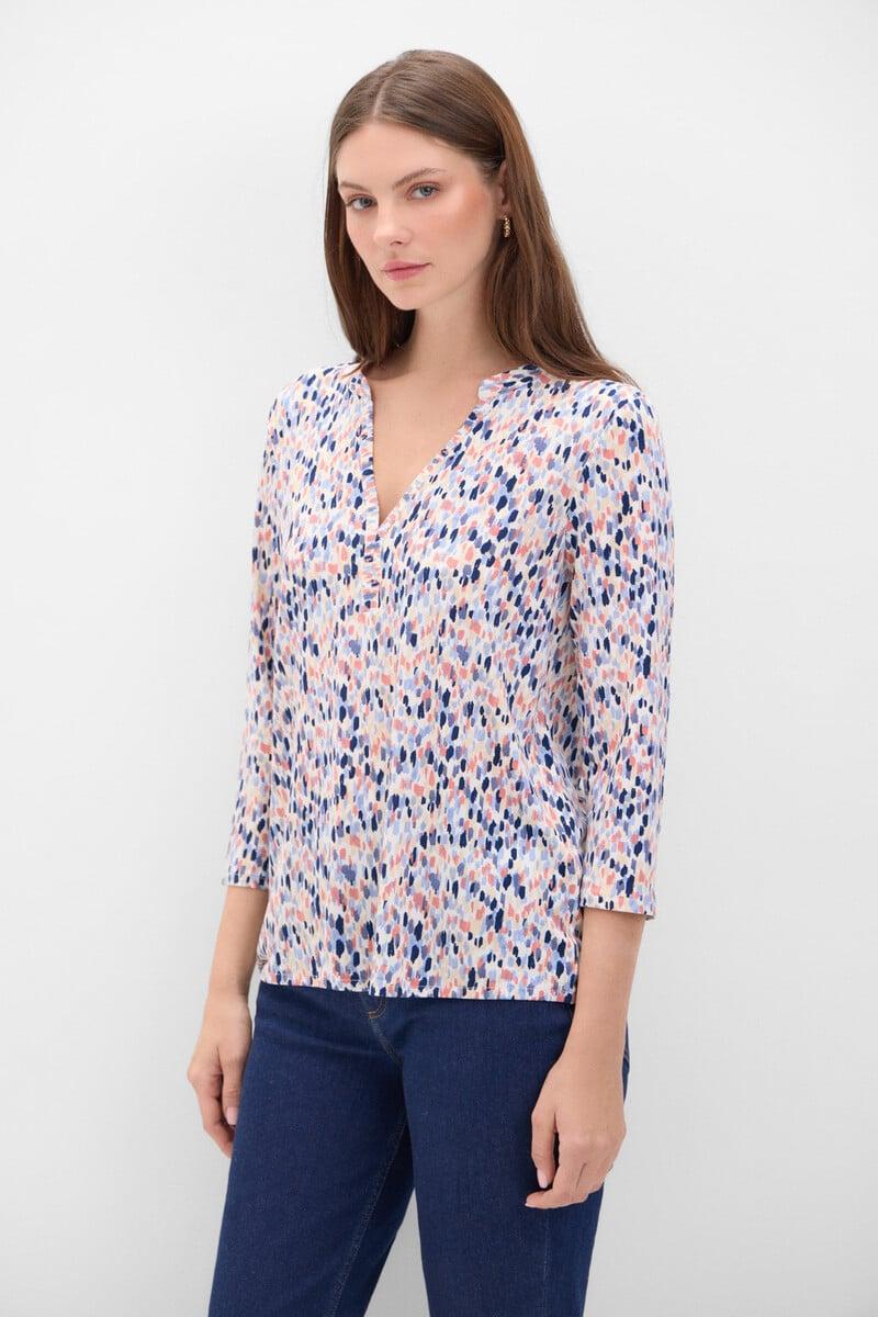 Cortefiel Camiseta básica fluida