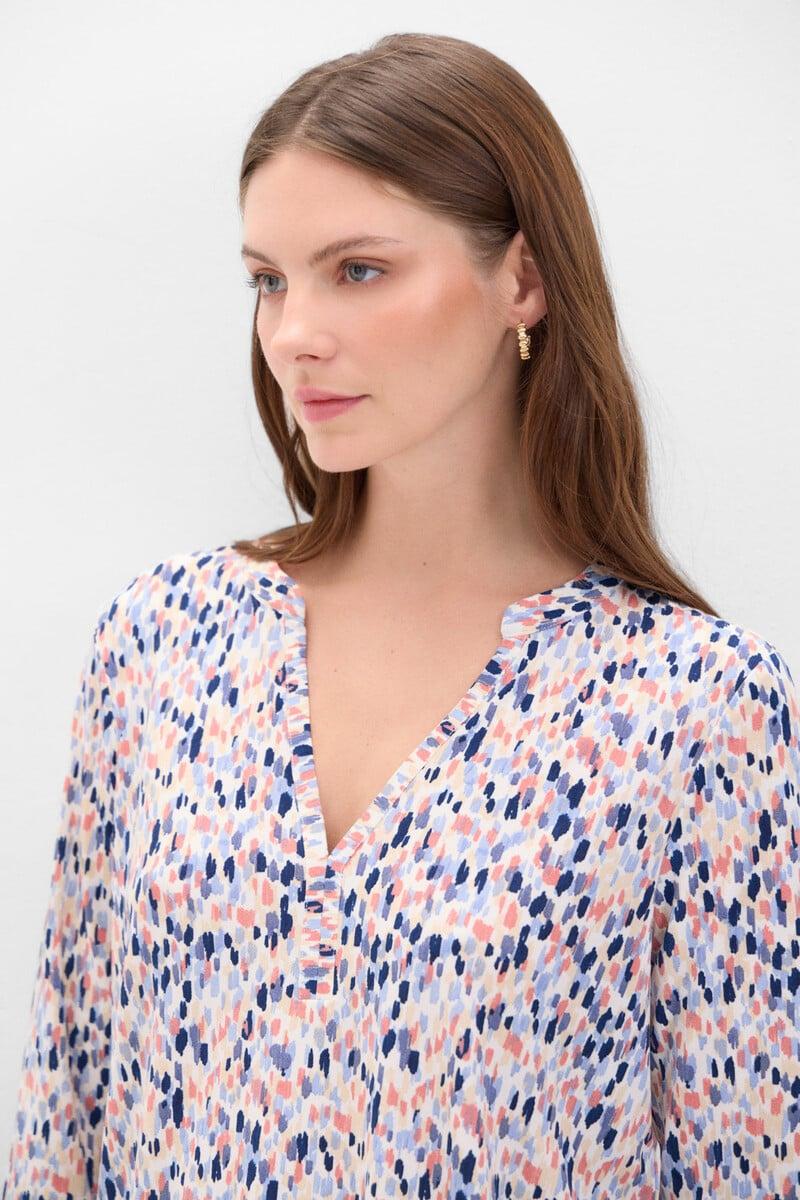 Cortefiel Camiseta básica fluida Rebajas baratas