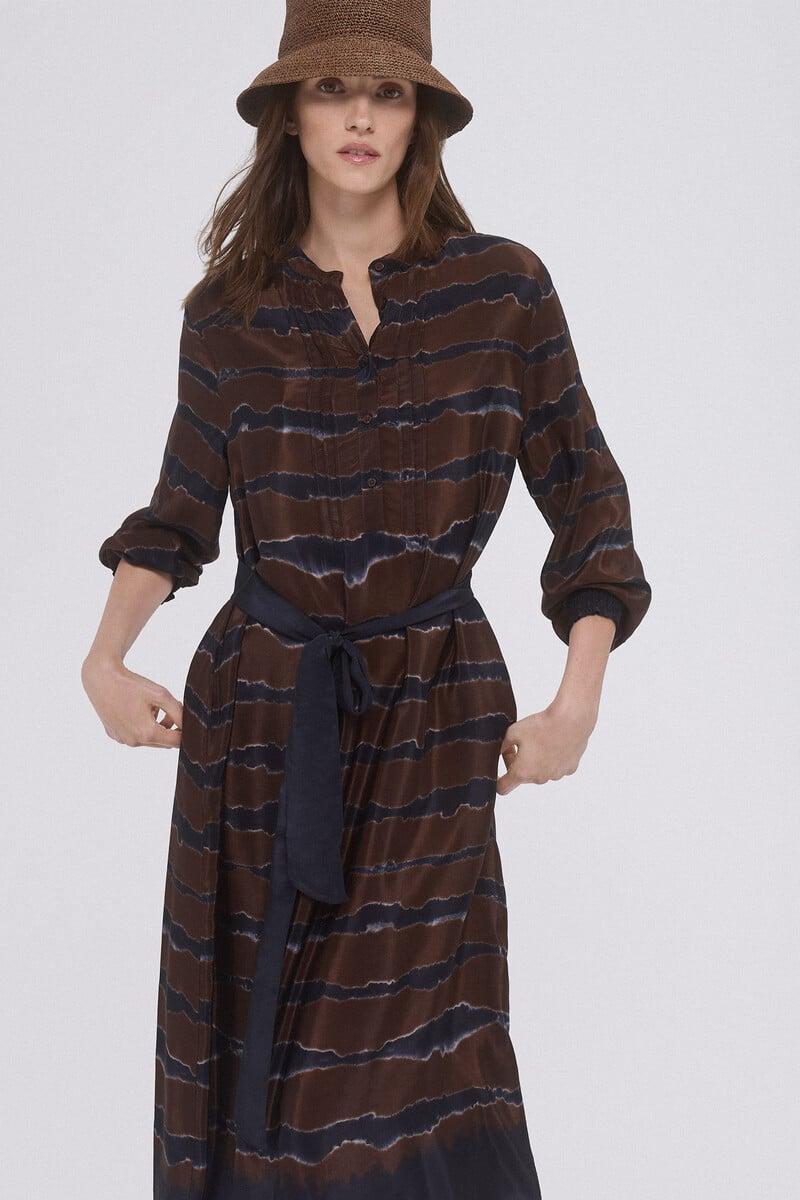 Cortefiel Vestido túnica estampado