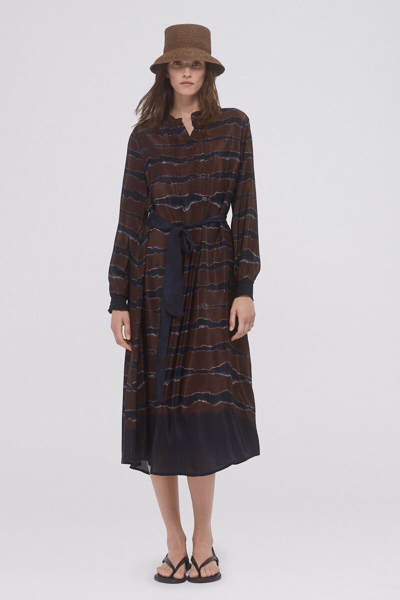 Cortefiel Vestido túnica estampado Rebajas top