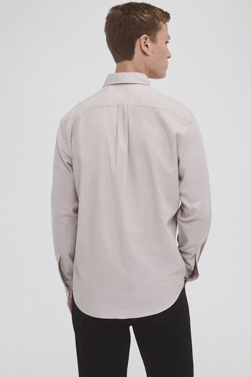 Cortefiel Camisa gabardina lisa Oferta especial