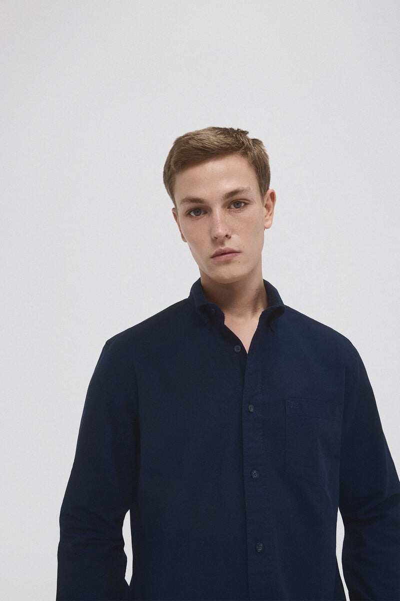 Cortefiel Camisa iconic oxford liso Envío gratis