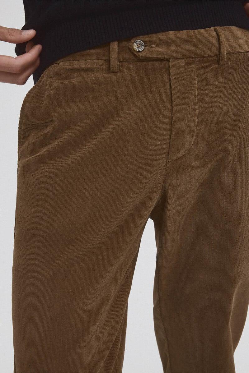 Cortefiel Pantalón chino premium flex regular fit COMPRAR AHORA