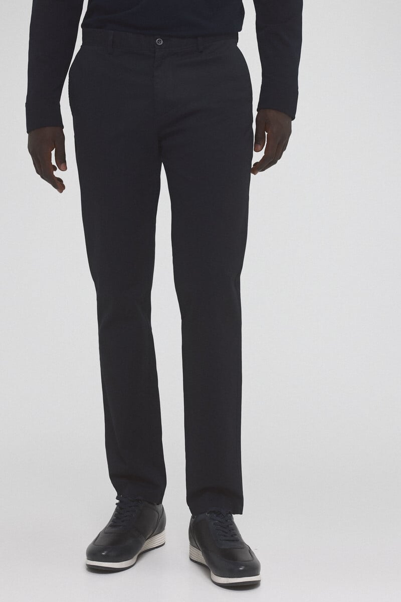 Cortefiel Pantalón chino estampado premium flex slim fit Superdescuento