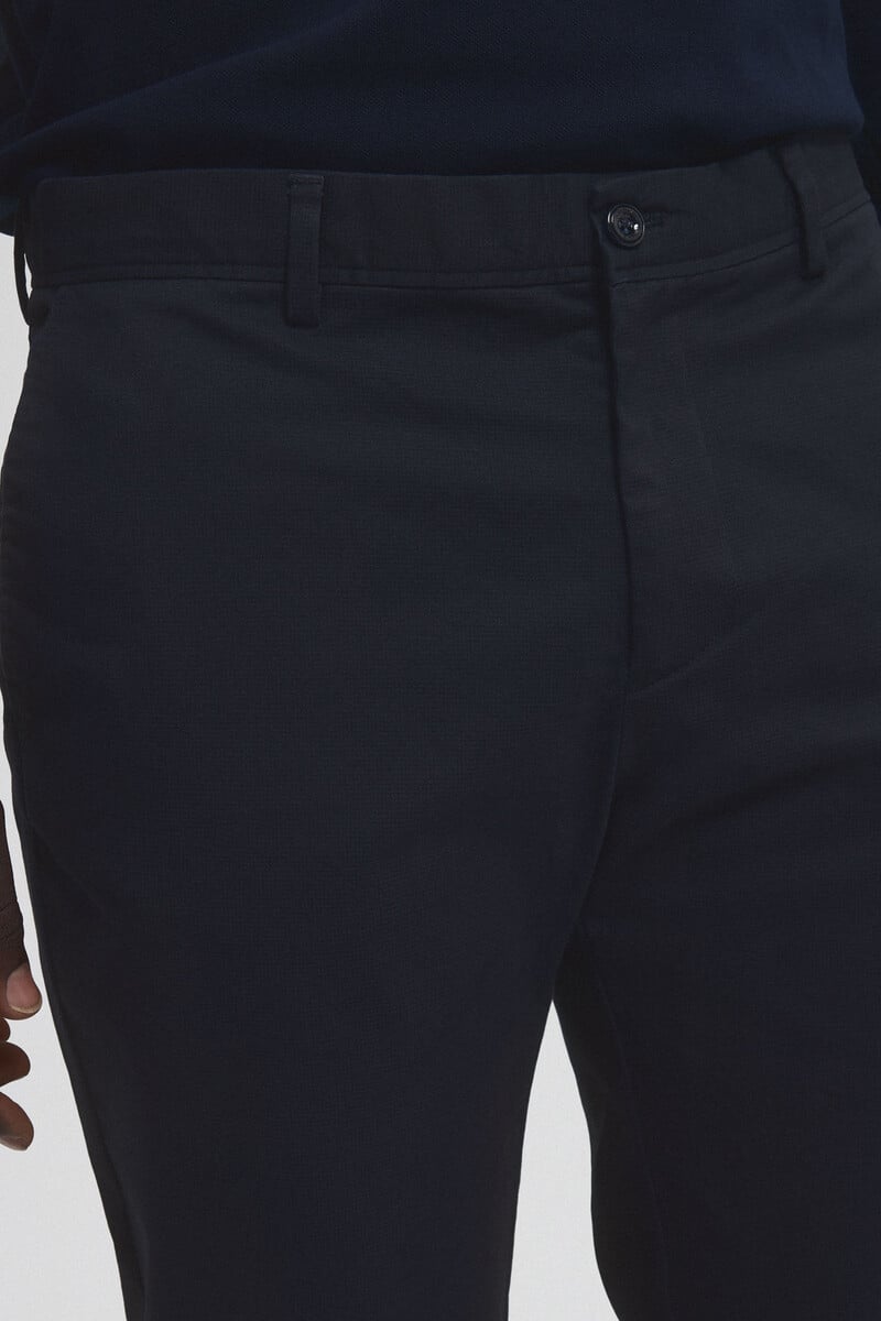 Cortefiel Pantalón chino estampado premium flex slim fit Superdescuento