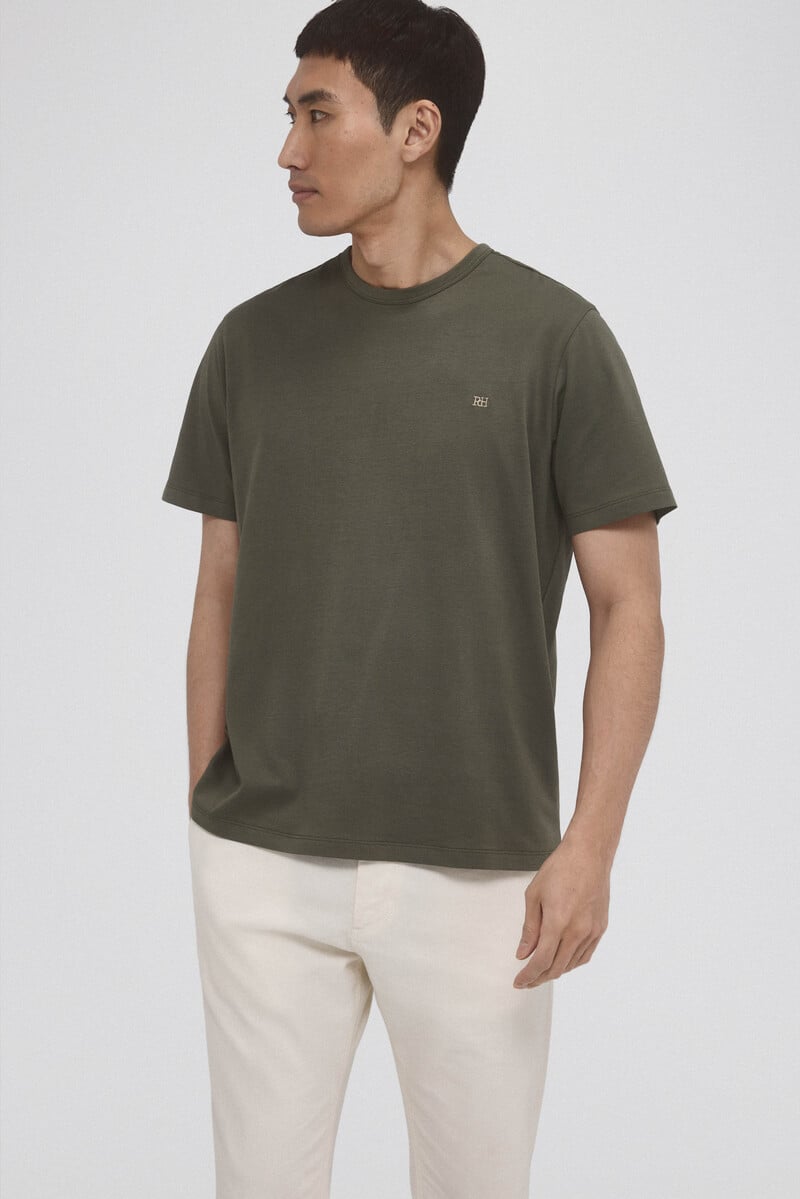 Cortefiel Camiseta básica Descuento por venta flash