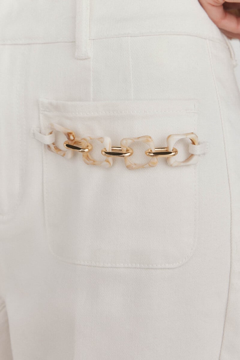Cortefiel Jeans flare cropped Ofertas especiales