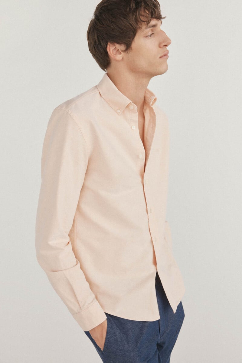 Cortefiel Camisa iconic oxford liso