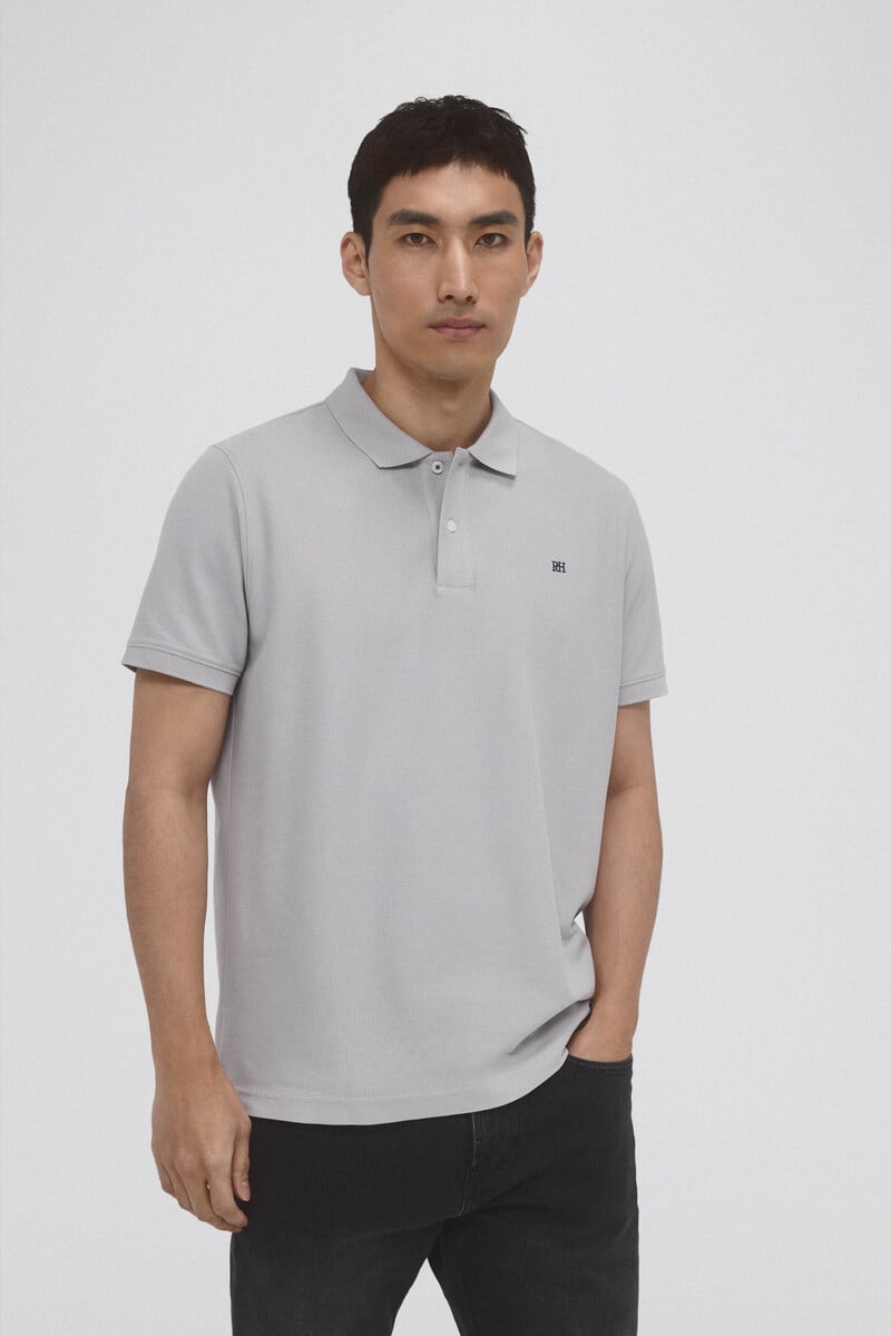 Cortefiel Polo básico piqué Venta caliente
