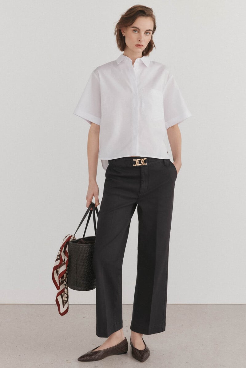 Cortefiel Jeans straight cropped