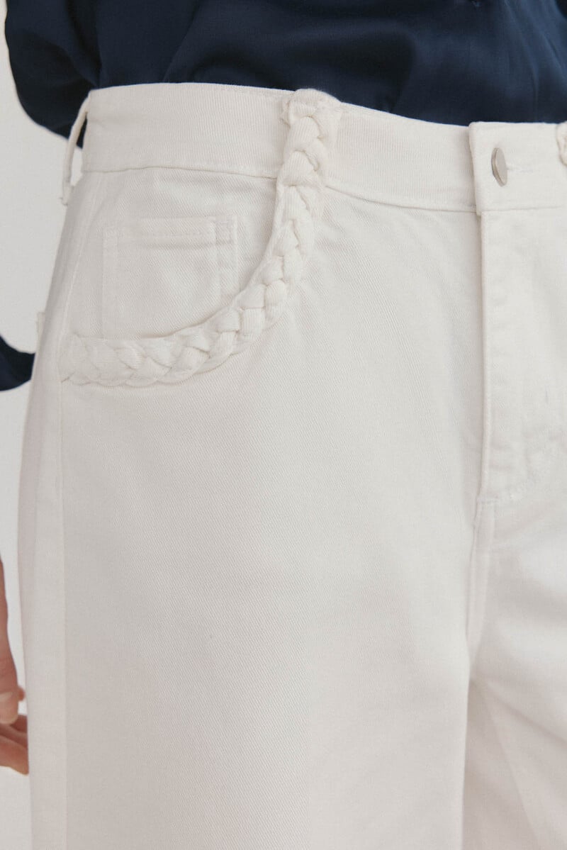 Cortefiel Jeans wide leg flare Rebajas baratas
