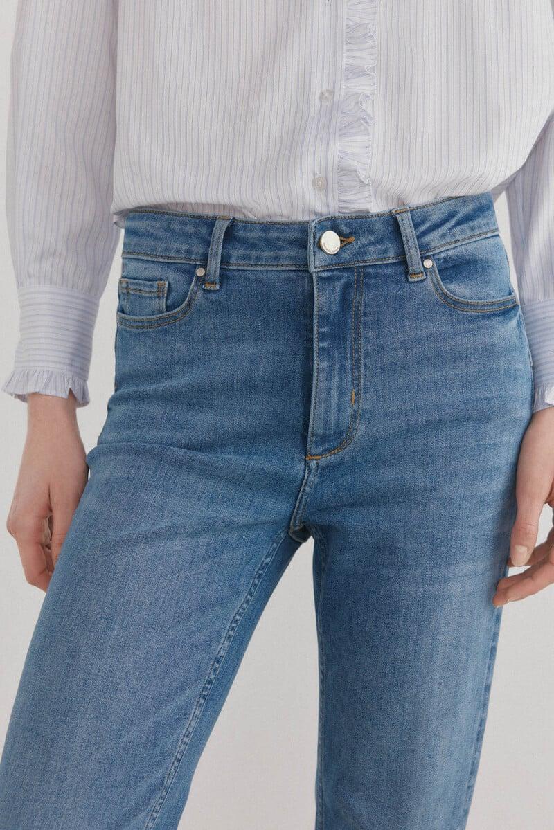 Cortefiel Jeans push up flare Tienda