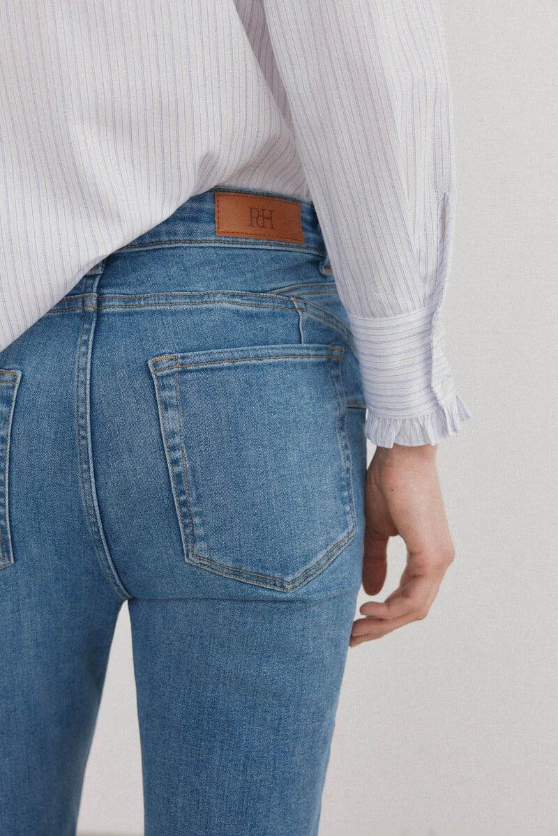 Cortefiel Jeans push up flare Tienda