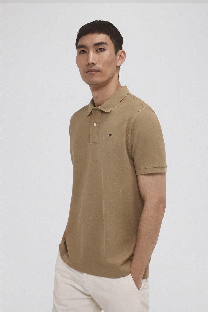 Cortefiel Polo básico piqué Tienda