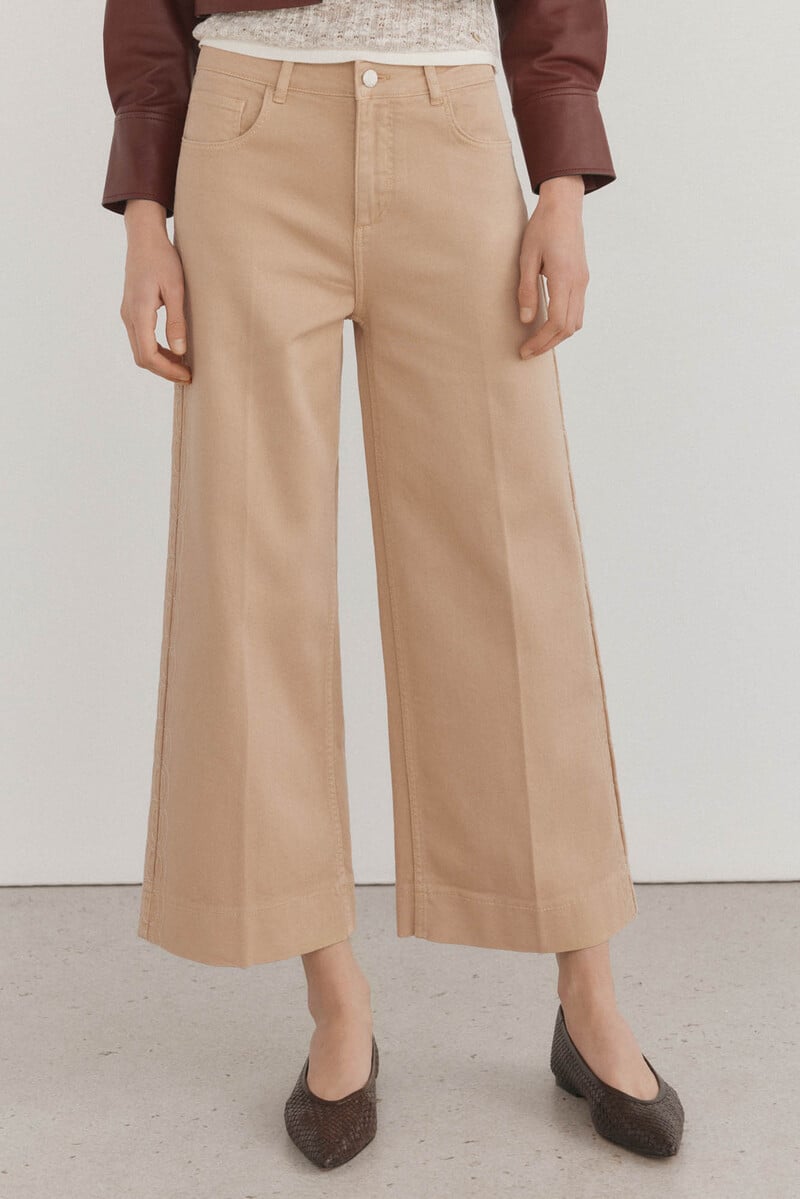 Cortefiel Jeans wide leg flare Solo queda un día