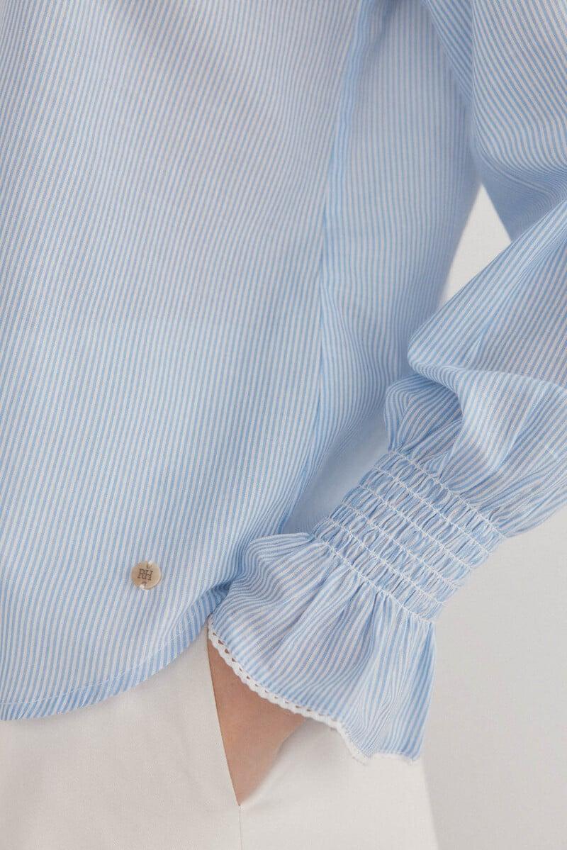 Cortefiel Blusa romántica rayas Descuentos del mes