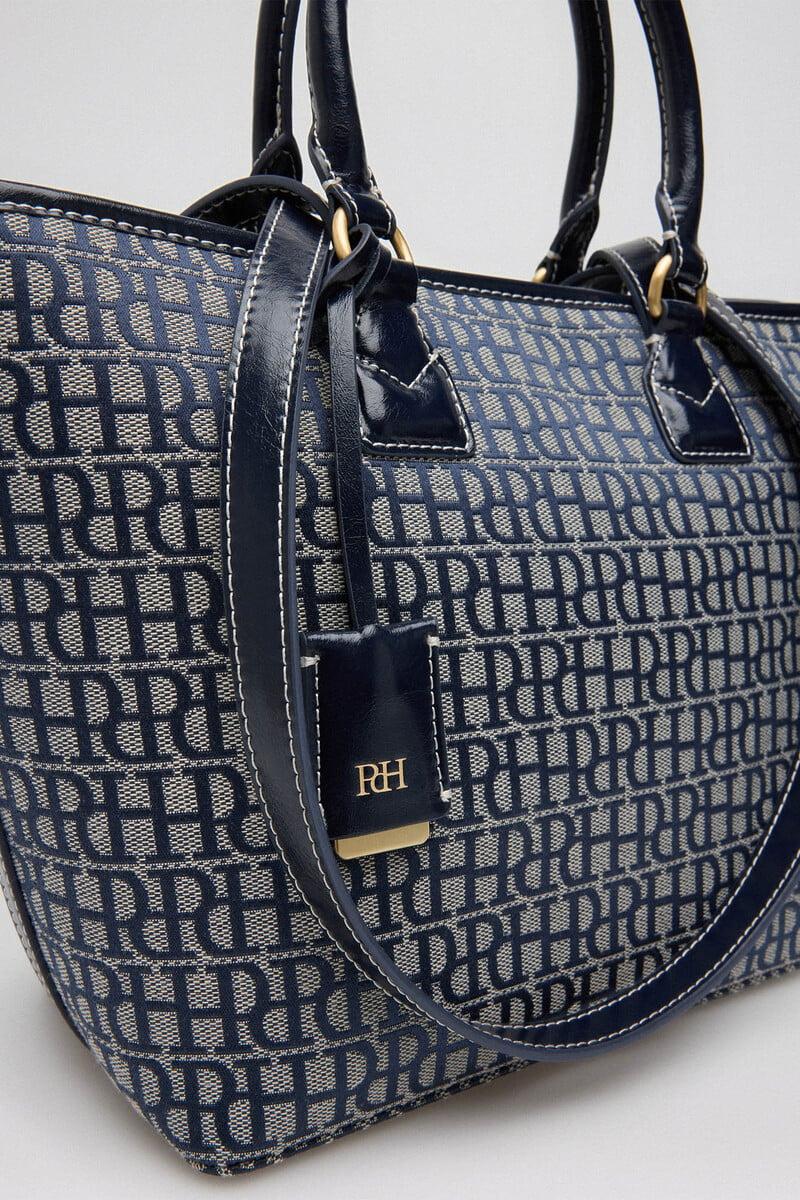 Cortefiel Bolso mini shopper logo Ofertas de temporada