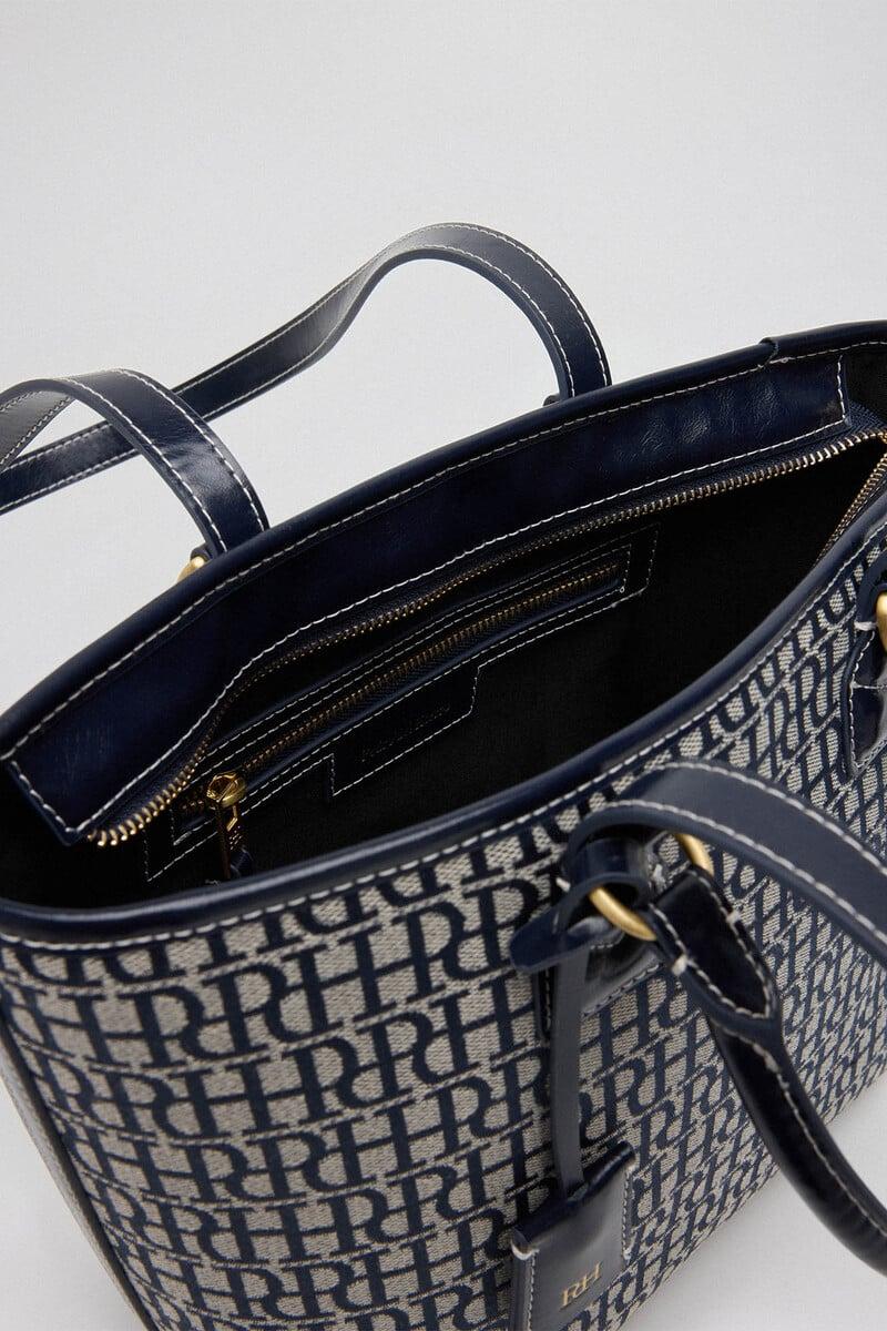 Cortefiel Bolso mini shopper logo Ofertas de temporada