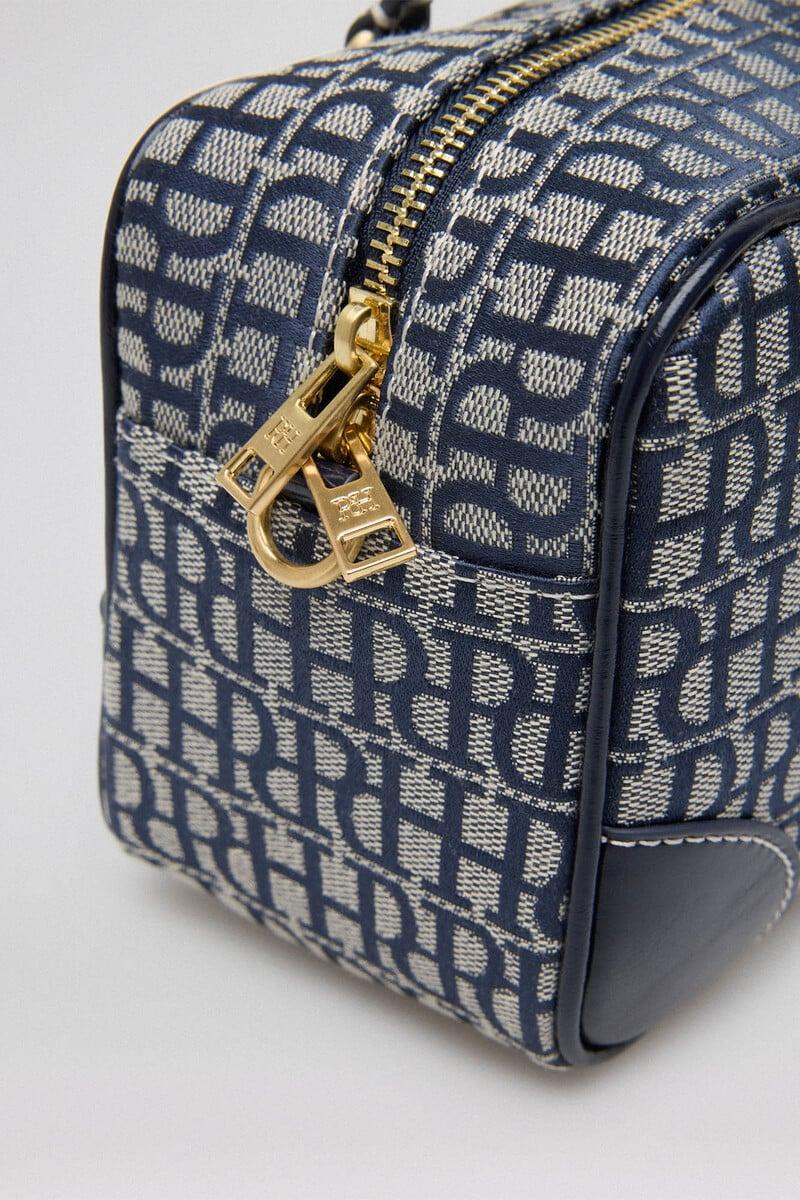 Cortefiel Bowling jacquard logo bag Rebajas