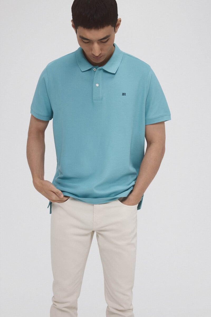 Cortefiel Polo básico piqué Ofertas