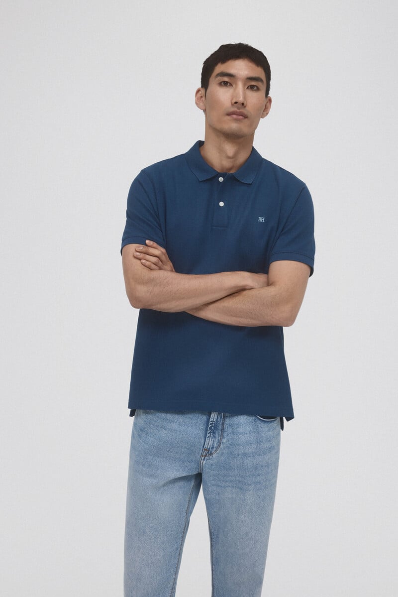 Cortefiel Polo básico piqué Rebajas top