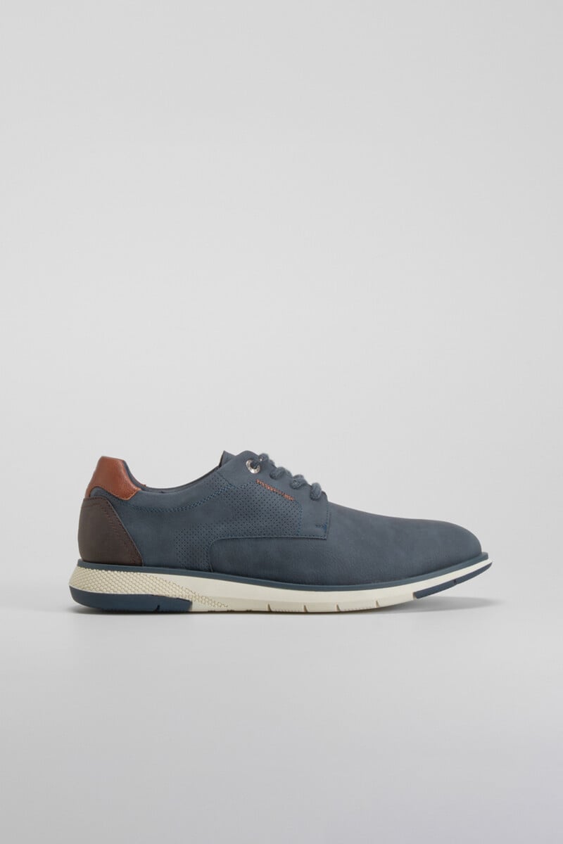 Cortefiel Blucher hexaflex azul COMFEET