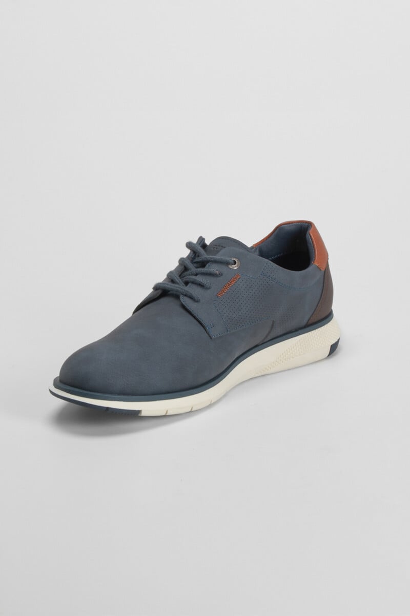 Cortefiel Blucher hexaflex azul COMFEET ÚLTIMAS EDICIONES