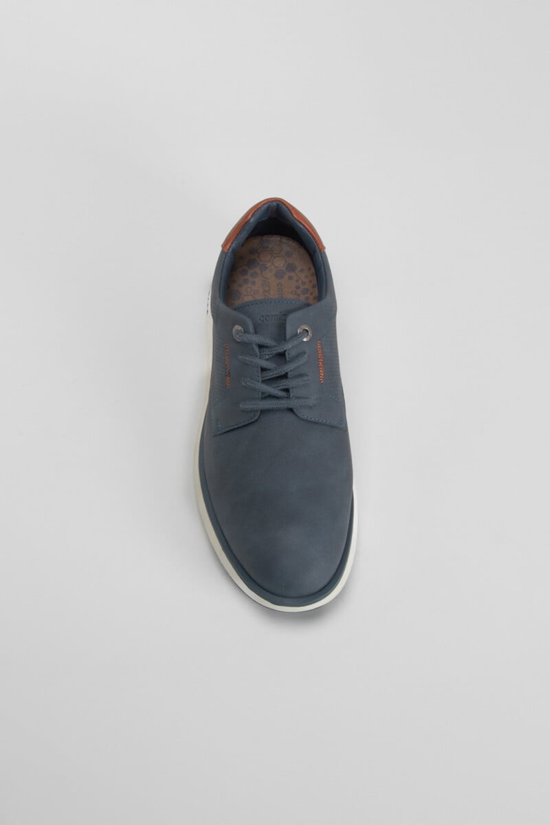 Cortefiel Blucher hexaflex azul COMFEET ÚLTIMAS EDICIONES