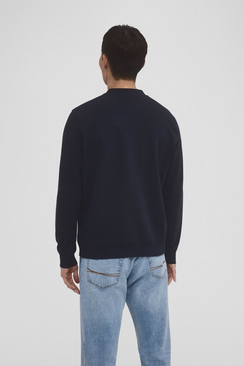 Cortefiel Sudadera logo cuello caja Precio de fábrica