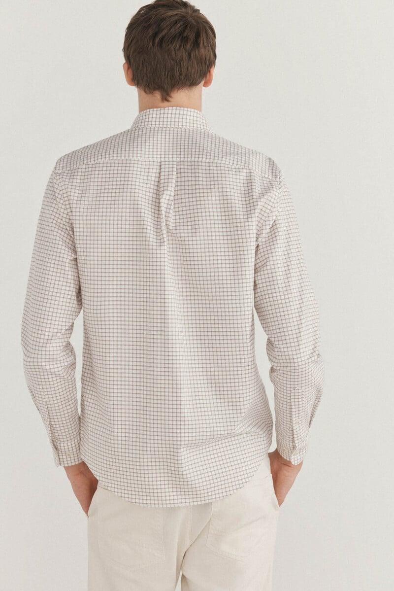 Cortefiel Camisa non iron oxford cuadros Promoción trimestral