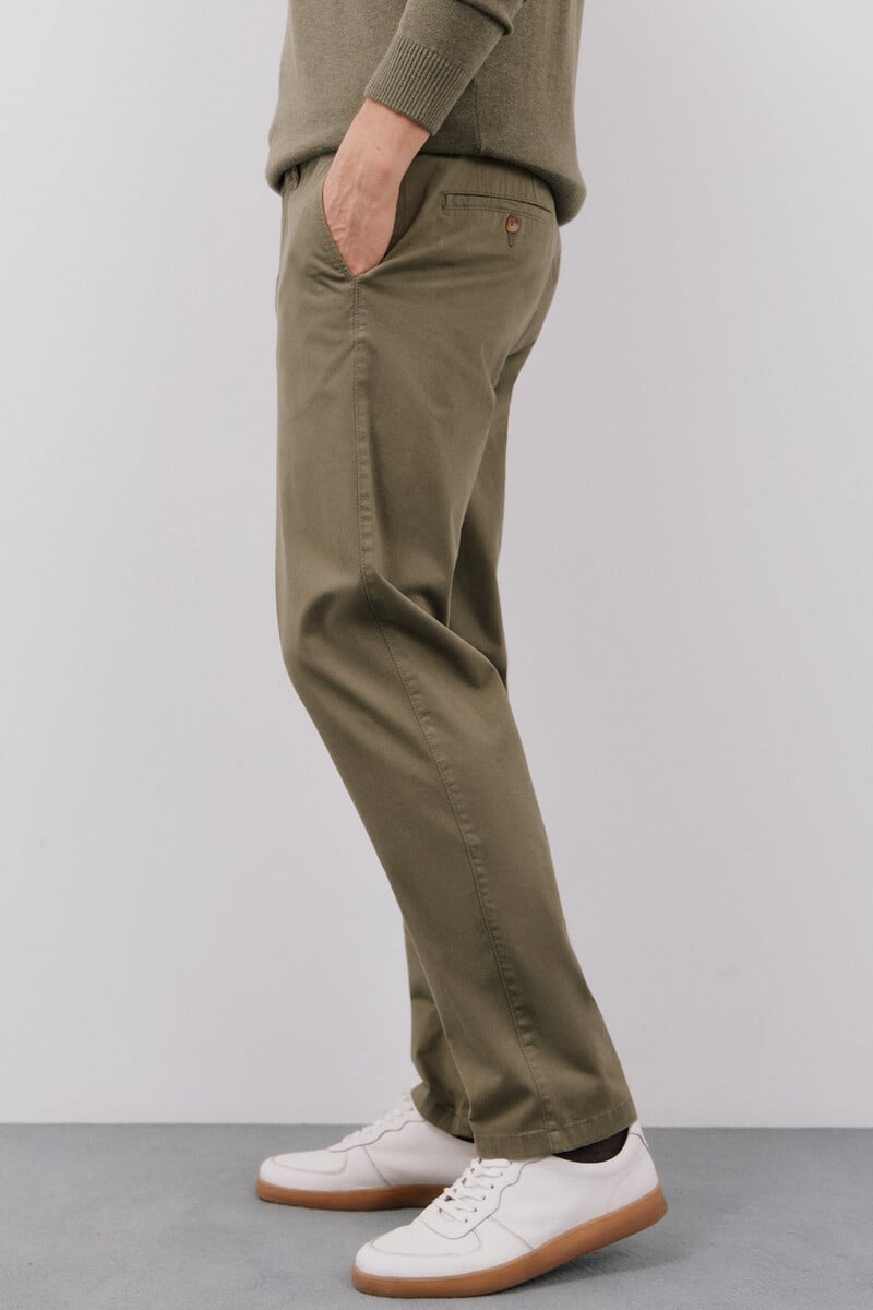 Cortefiel Pantalón chino regular fit Precios de Black Friday